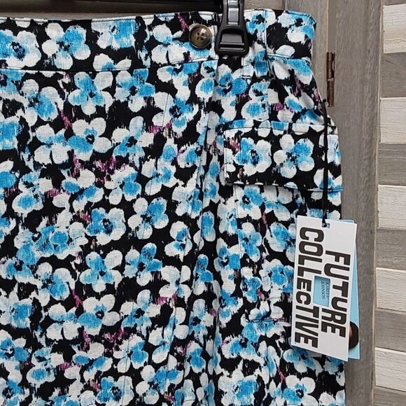 Women's Floral Print Ditsy Cargo Skirt | Future Collective | 22 - Picture 3 of 11